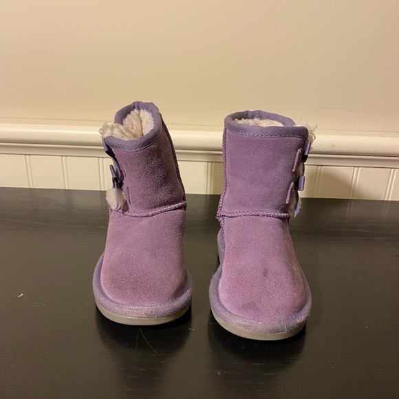 Koolaburra Ugg Victoria Short Little Kids Booties 6 - Picture 7 of 12